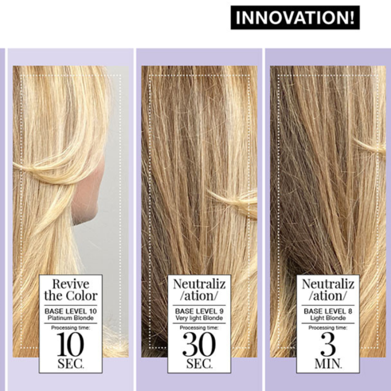 Оцветяващ флуид за коса Farmavita Back Bar Cool Blonde Fluid N°08 250 ml — изглед 3