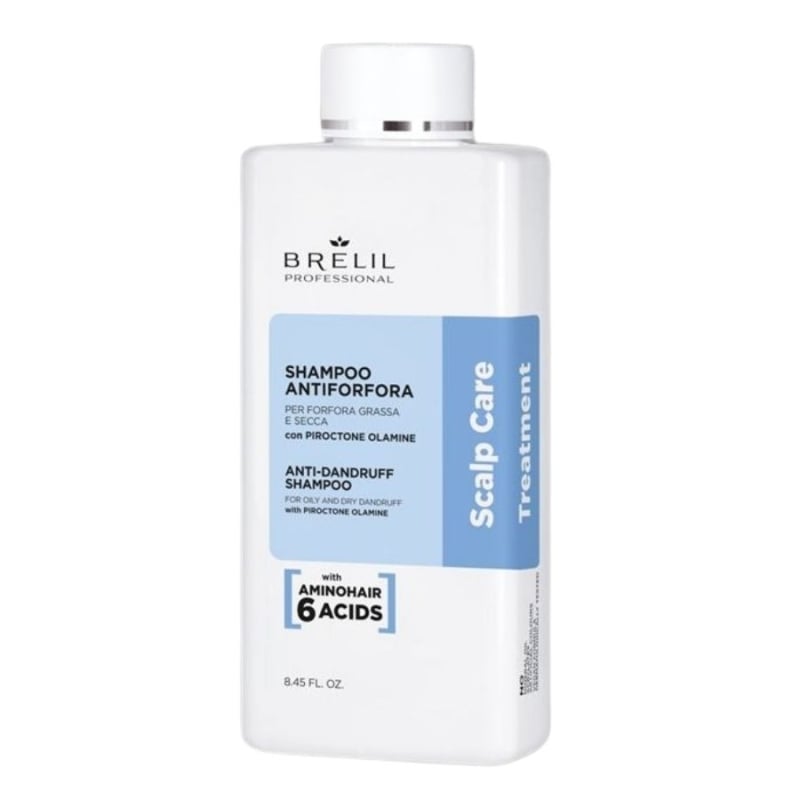 Шампоан против пърхот с пироктон оламин Brelil Scalp Care Anti-Dandruff Shampoo 250 ml