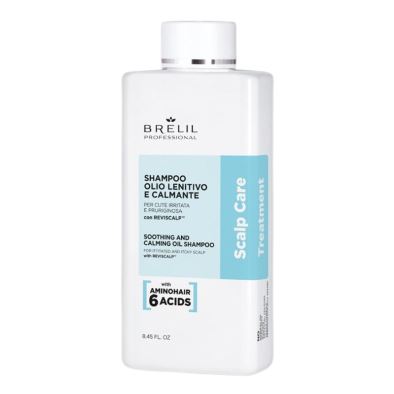 Успокояващ шампоан за раздразнен и чувствителен скалп Brelil Scalp Care Soothing Shampoo 250 ml