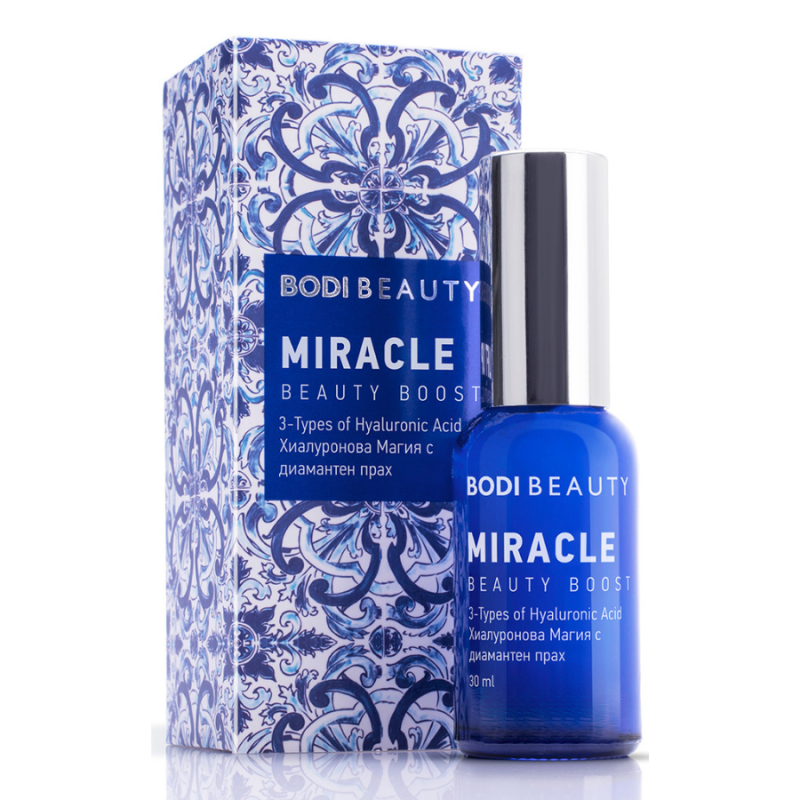 Хидратиращ бустър серум с хиалурон Bodi Beauty Boost Miracle Serum 30ml