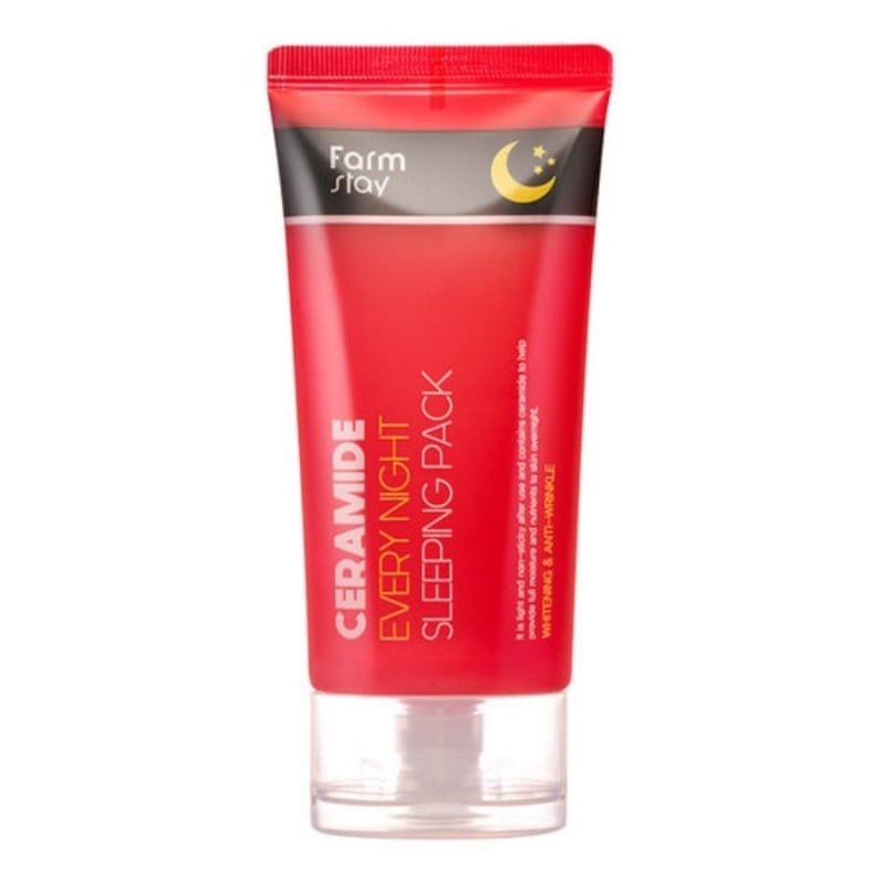 Интензивна нощна маска със серамиди за хидратация и стягане – FarmStay Ceramide Every Night Sleeping Pack 120ml