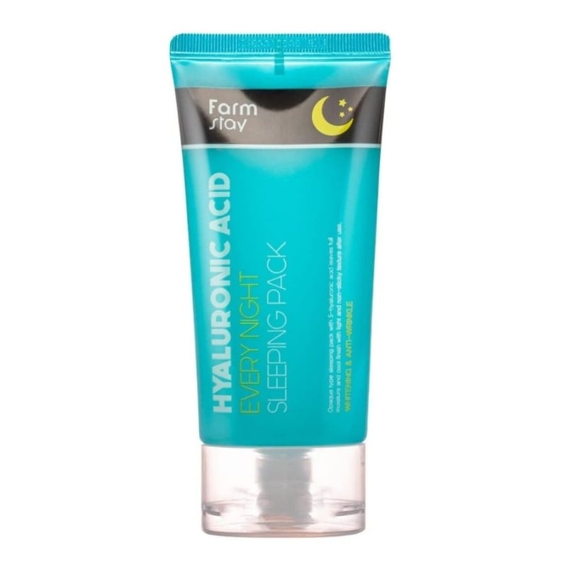 Нощна маска с хиалуронова киселина за дълбока хидратация – FarmStay Hyaluronic Acid Every Night Sleeping Pack 120 ml