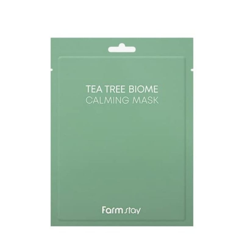 Успокояваща маска с чаено дърво – FarmStay Tea Tree Biome Calm Mask