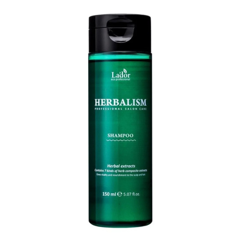 Шампоан против косопад с билкови екстракти и аминокиселини – Lador Herbalism Shampoo 150 ml