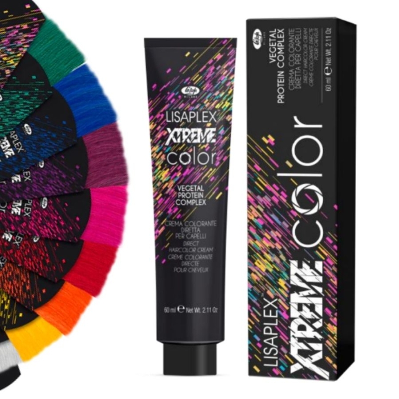 Интензивна директна боя за коса без амоняк с кисело pH Lisaplex Xtreme Color Direct Color 60 ml