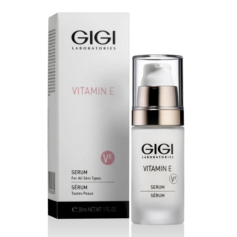 Антиоксидантен хидратиращ серум с витамин Е за всички типове кожа GIGI Vitamin E Serum 30 ml