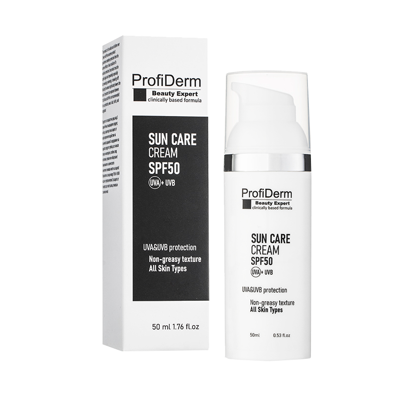 Слънцезащитен крем ProfiDerm Sun Care Cream SPF50 50ml
