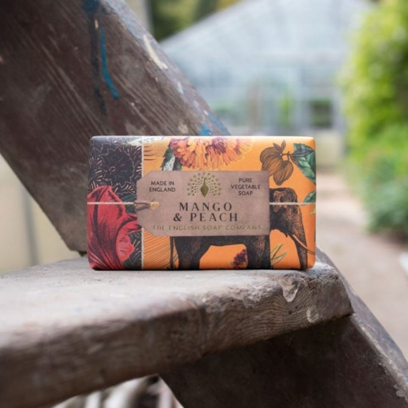 Луксозен растителен сапун с Манго и Праскова The English Soap Company Mango & Peach Luxury Vegetable Soap 190g — изглед 5