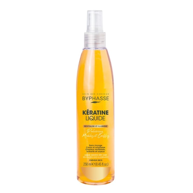 Кератинов спрей за суха коса Byphasse Liquid Keratin Activ Protect Dry Hair 250ml