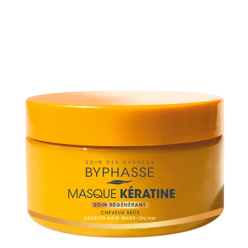 Маска за суха коса с течен кератин Byphasse Keratin Mask 250ml