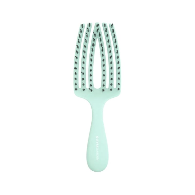 Мини четка за коса Olivia Garden Fingerbrush Care Mini Mint