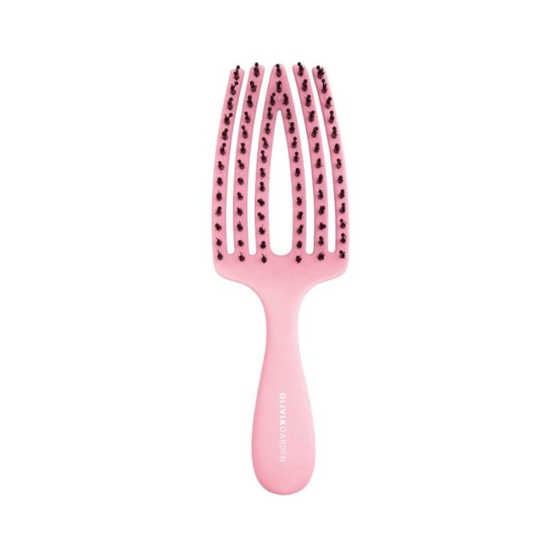 Мини четка за коса Olivia Garden Fingerbrush Care Mini Pink