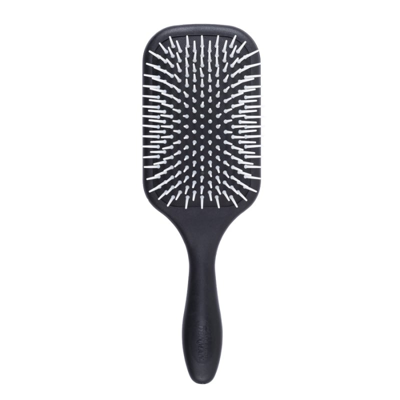 Четка за разресване, стайлинг и сушене на коса Denman Power Paddle Black D38