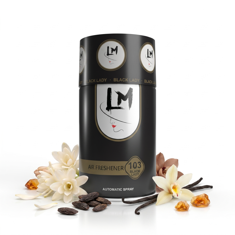Освежител за въздух LM BLACK LADY 250ml 103 ( пълнител за електронен ароматизатор )