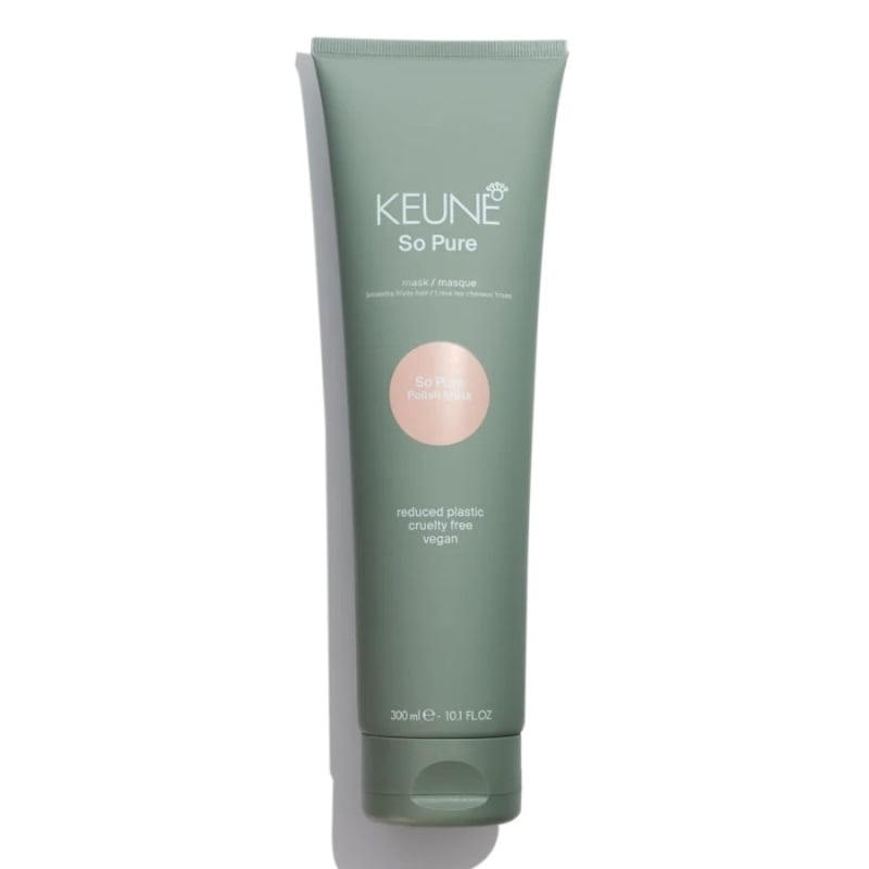 Интензивна изглаждаща маска против фриз за подхранване и блясък Keune So Pure Polish Mask 300 ml