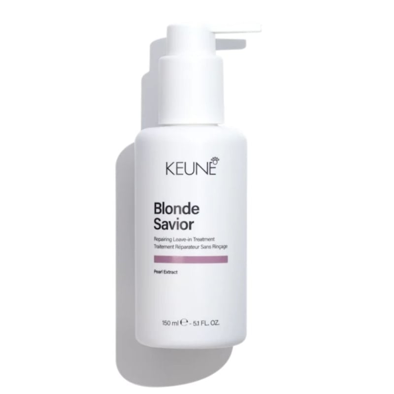 Възстановяваща терапия без отмиване за увредена руса коса Keune Care Blonde Savior Leave-In Treatment 150 ml