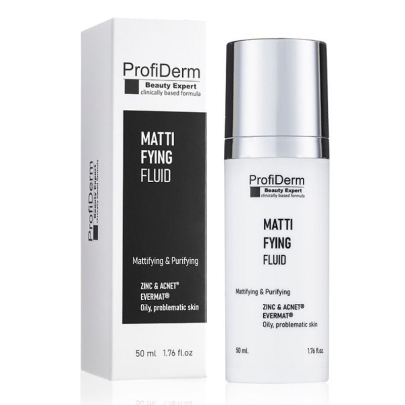 Матиращ флуид за контрол на себума и лъщенето ProfiDerm Mattifying Fluid 4 50ml