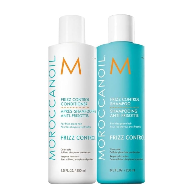 Изглаждащ анти-фриз комплект за коса Moroccanoil Frizz Control Moroccanoil Frizz Control Shampoo + Conditioner