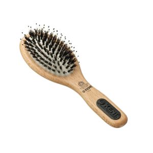 Малка четка за изправяне на коса Kent Perfect For Smoothing Small Cushion Bristle Nylon Mix Brush
