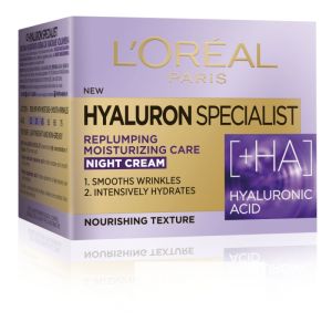 Хидратиращ нощен крем Loreal Hyaluron Specialist Replumping Moisture Night Cream 50ml 