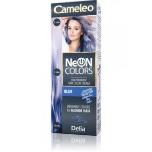 Неонова Боя за коса Delia CAMELEO NEON Semi-permanent Hair Color 60ml Blue