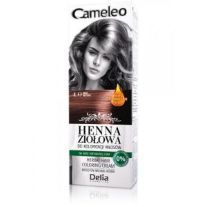 Къна за коса с билки Delia CAMELEO Herbal Henna 75gr 4.0 Brown