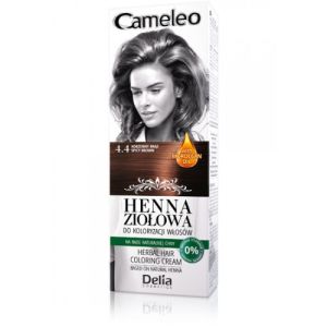 Къна за коса с билки Delia CAMELEO Herbal Henna 75gr 4.4 Spicy Brown