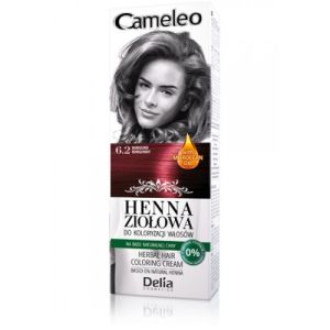 Къна за коса с билки Delia CAMELEO Herbal Henna 75gr 6.2 Burgundy