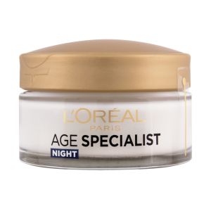 Подхранващ нощен крем против бръчки Loreal Age Specialist 65+ Night Cream 50ml