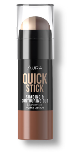 Контуриращ стик дуо Aura Quick Stick Shading & Contouring Duo 6.5g 002 Medium