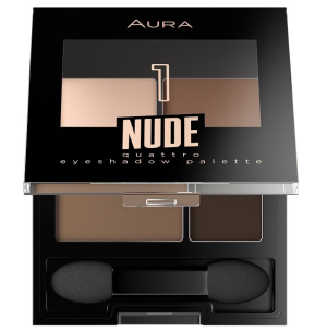 Палитра сенки за очи Aura Eyeshadow palette 4/1 01 Nude