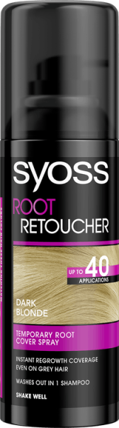 Спрей за корени Syoss Root Retoucher 120ml ТЪМНО РУС