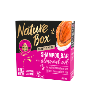 Твърд шампоан Nature Box бадем 85