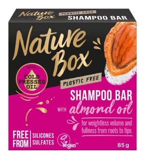Твърд шампоан Nature Box бадем 85