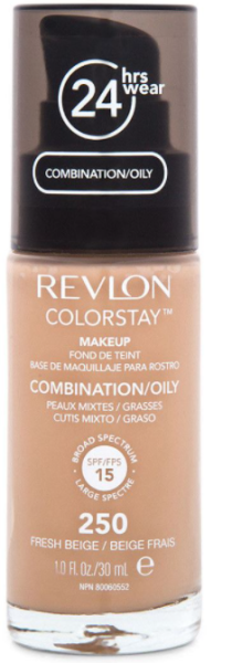 Фон дьо тен за комбинирана до мазна кожа Revlon Colorstay Foundation for Combination/Oily Skin SPF 15 30ml 250 Fresh Beige