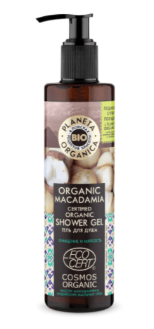 Био душ гел с органично масло от Макадамия Planeta Organica Organic Macadamia Shower Gel 280ml 