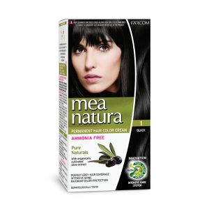 Безамонячна боя за коса с екстракти от био продукти Mea Natura 1