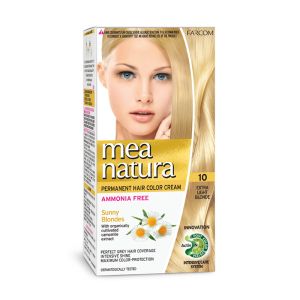 Безамонячна боя за коса с екстракти от био продукти Mea Natura 10