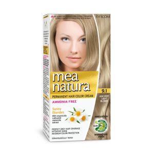 Безамонячна боя за коса с екстракти от био продукти Mea Natura 9.1
