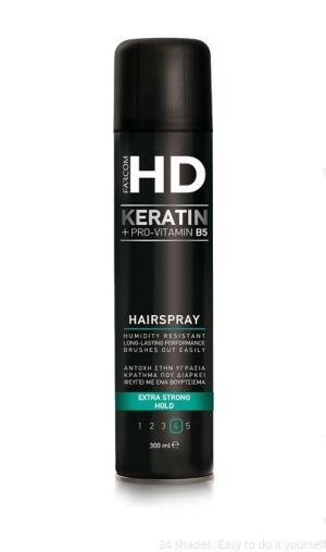 Лак за коса супер силна фиксация Farcom HD Hairspray Εxtra Strong Hold 300ml