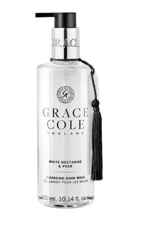 Подхранващ течен сапун Бяла Нектарина и Круша Grace Cole White Nectarine & Pear Cleansing Hand Wash 300ml 