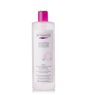 Мицеларна вода за суха и чувствителна кожа Byphasse Micellar Make-up Remover Solution for Sensitive, Dry Skin 500ml