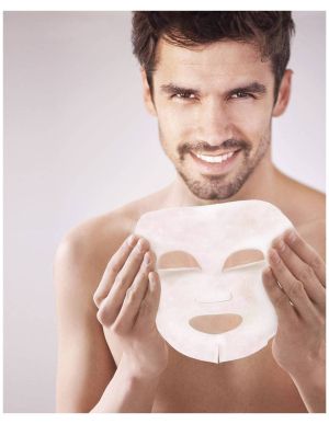 Подхранваща и хидратираща маска за лице Iroha Hydravital Men Sheet Mask - Vitamins