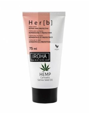 Възстановяващ крем за ръце с конопено масло Iroha Repair & Protective Hand Cream with Cannabis 75ml