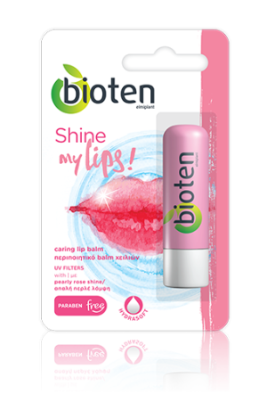 Балсам за устни с перлен блясък Bioten Shine my lips! Lip Balm 4.8g 