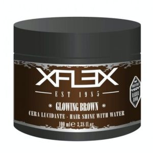 Светеща вакса за коса кафява Edelstein Professional Xflex Glowing Brown Hair Wax 100ml