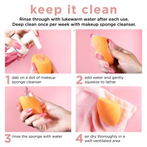 Real Techniques Miracle Complexion Make up Sponge 91566 .