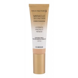 Max Factor Miracle Second Skin Foundation 30ml 