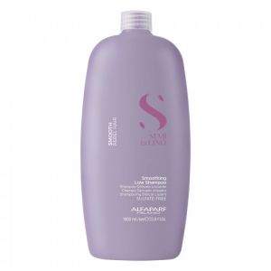 Шампоан със заглаждащ ефект за цъфтяща и непокорна коса Alfaparf Semi di Lino Smoothing Low Shampoo 1000ml