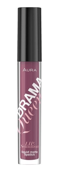 Течно матово червило Aura Drama Queen Lip Sensation Liquid Matte Lipstick 4ml 10 Queen of Disaster